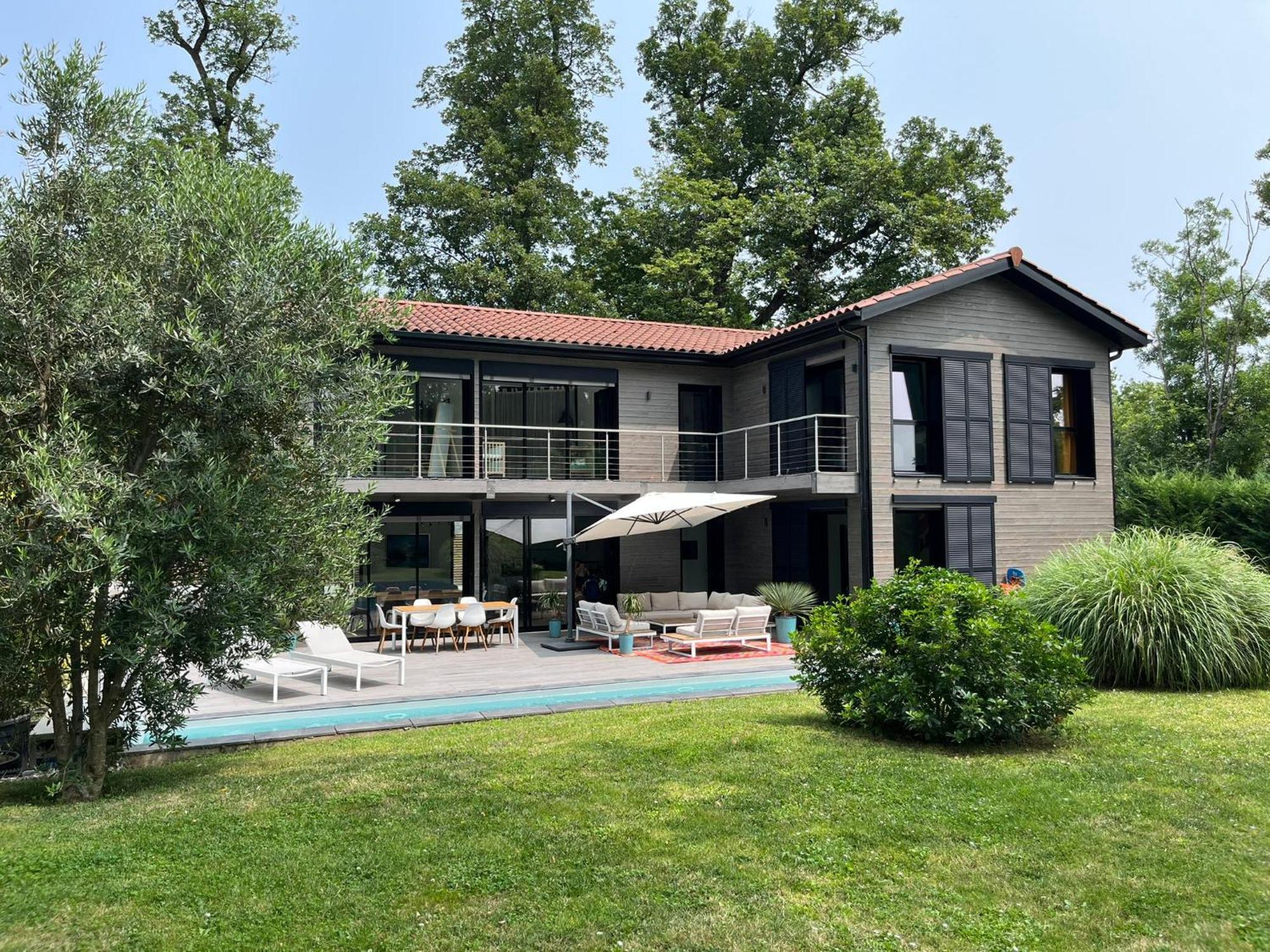 Villa Piscine A Proximite De Lyon Chaponost 외부 사진