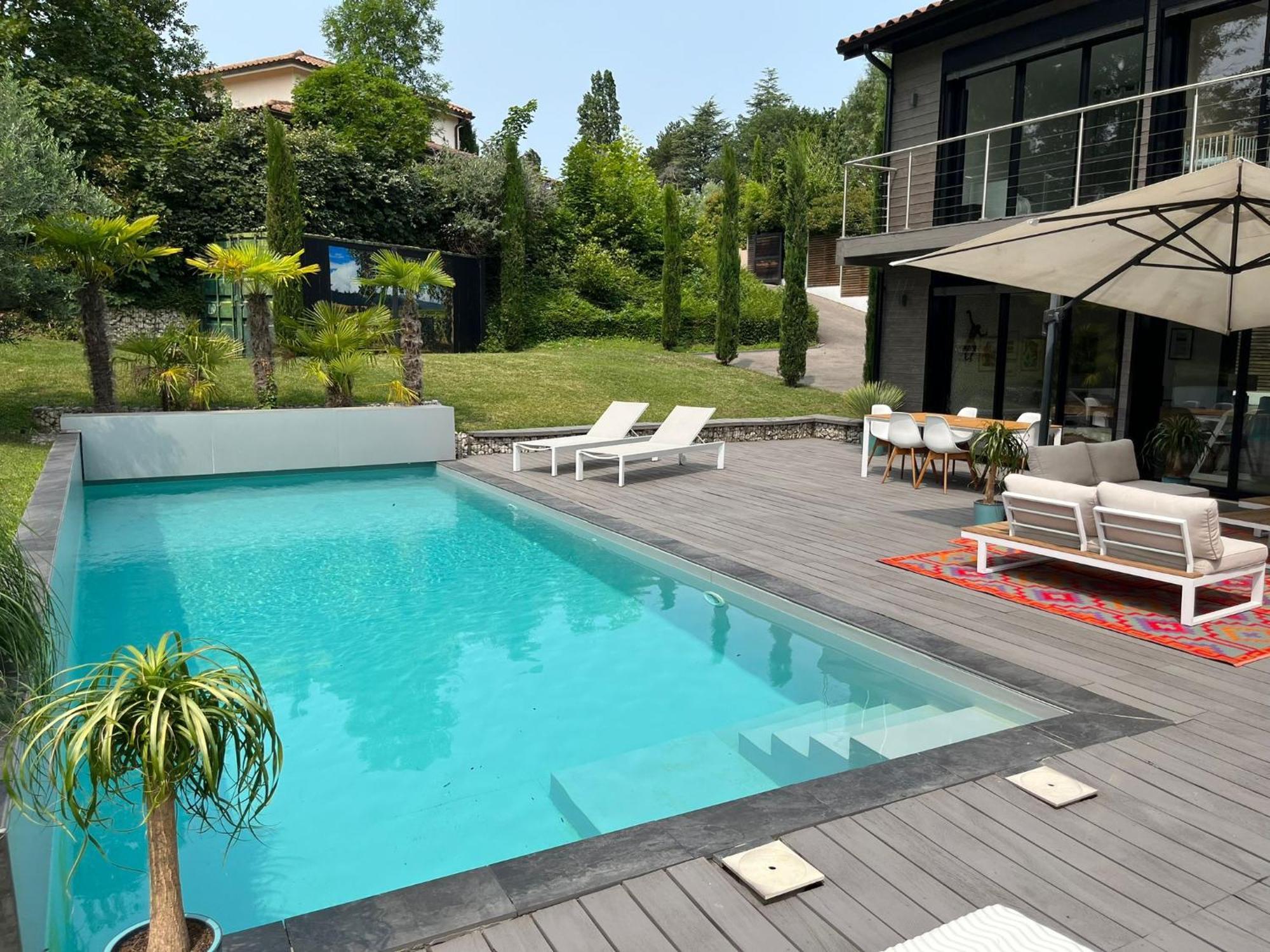 Villa Piscine A Proximite De Lyon Chaponost 외부 사진