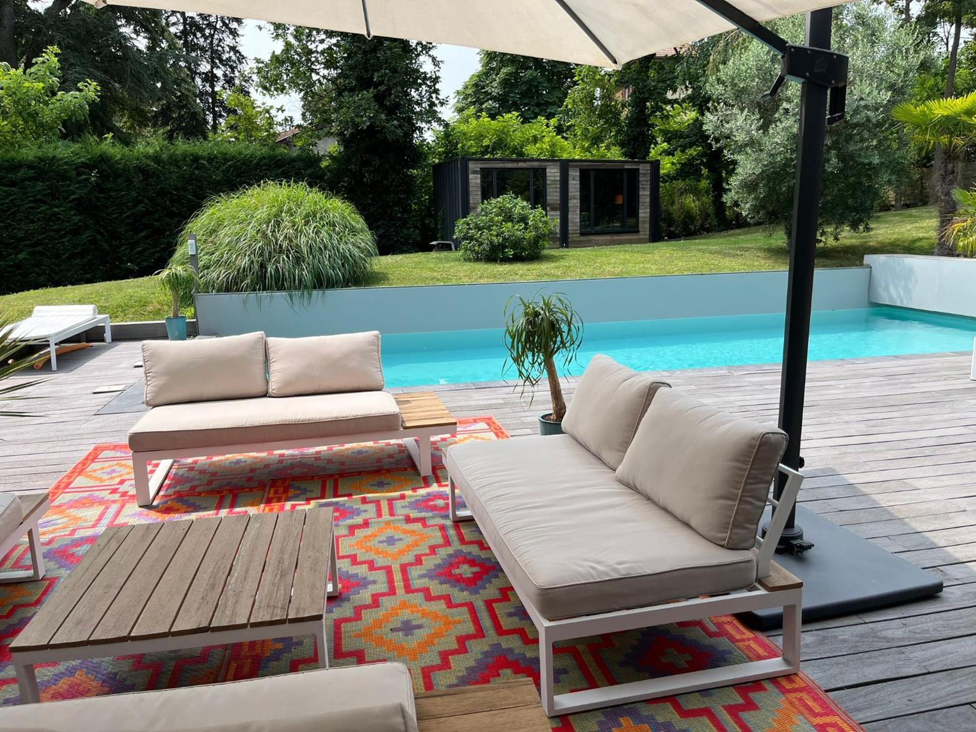 Villa Piscine A Proximite De Lyon Chaponost 외부 사진
